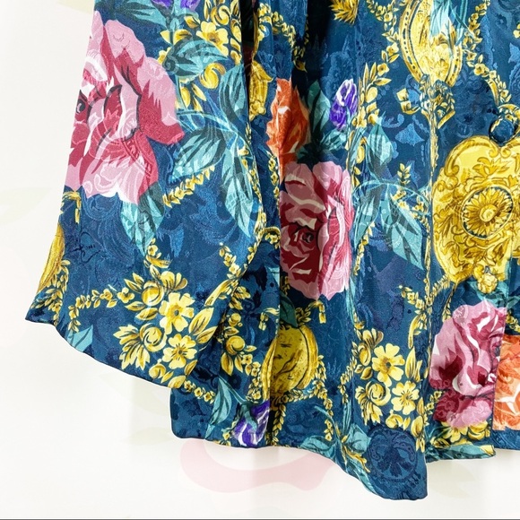 Vintage Victoria’s Secret Floral Button Down Pajama Top L - Picture 5 of 13